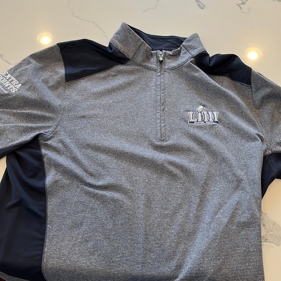 Cutter and Buck medium SUPER BOWL LIII sweater - Picture 1 of 4